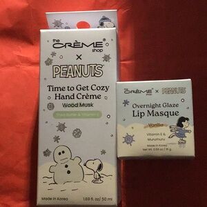 The Creme Shop Limited Edition X PEANUTS Overnight Lip Masque Cozy Hand Crème
